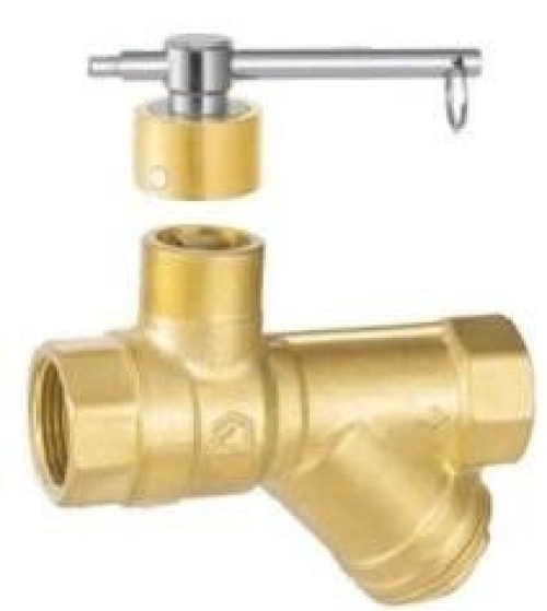 Brass Magnetic Lock Filter Ball Valve